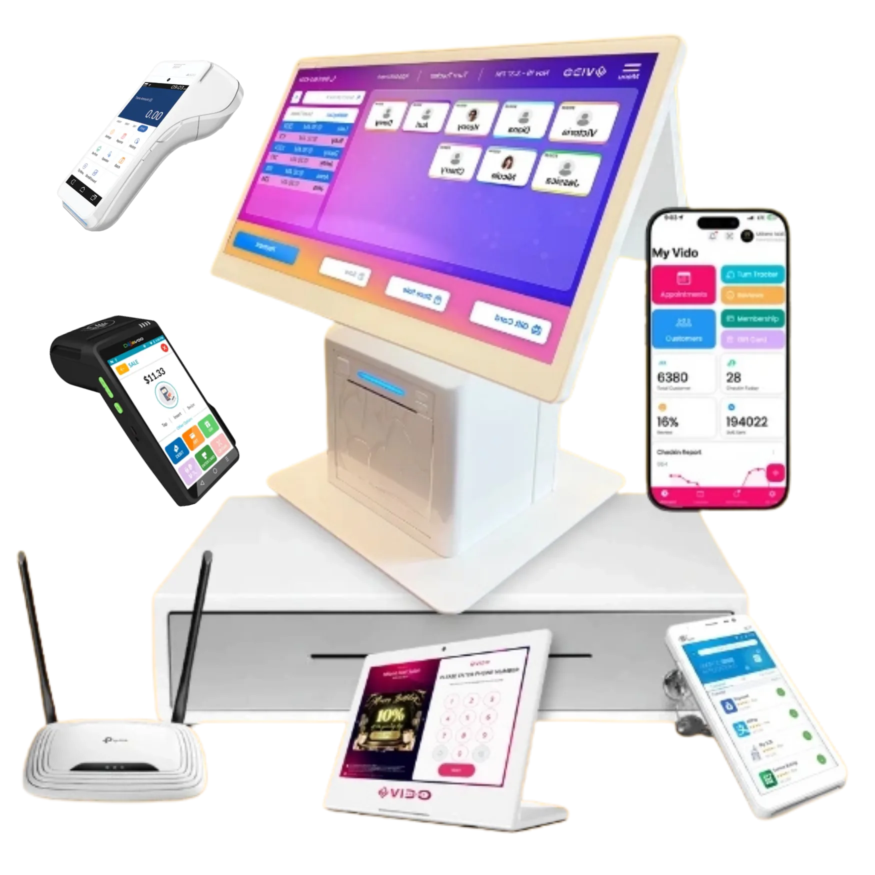 Wireless Touchscreen